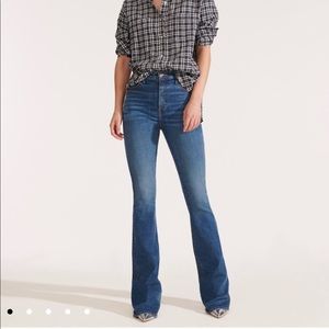 Veronica Beard Beverly High Rise Skinny Flare Jean